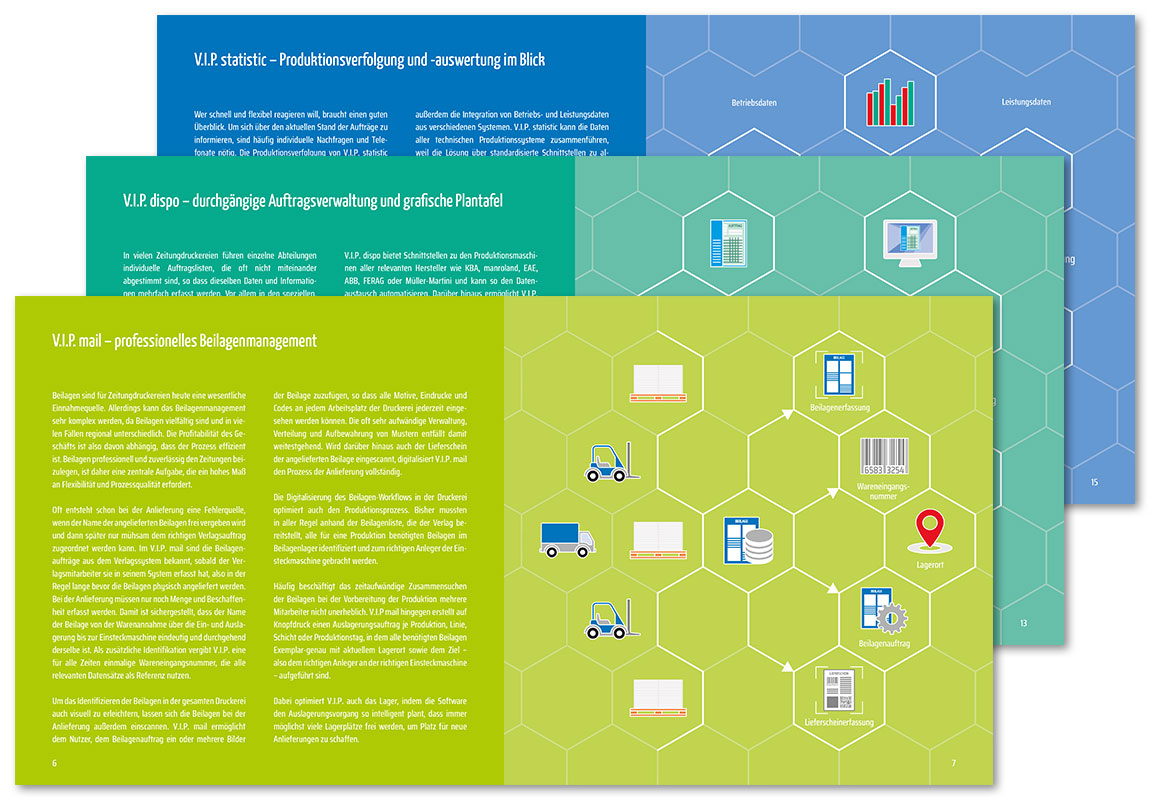 Design und Druckabwicklung Broschüre für<br />Modular Software Solution<br /><br />PDF laden (1,7 MB)...